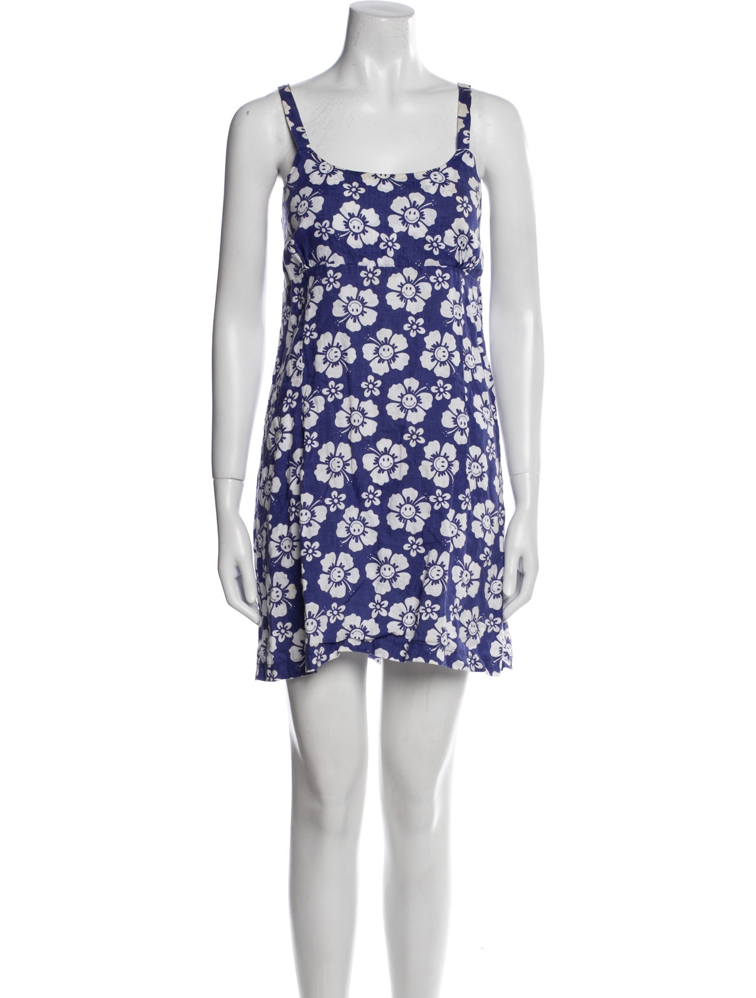 Holiday The Label Linen Mini Dress