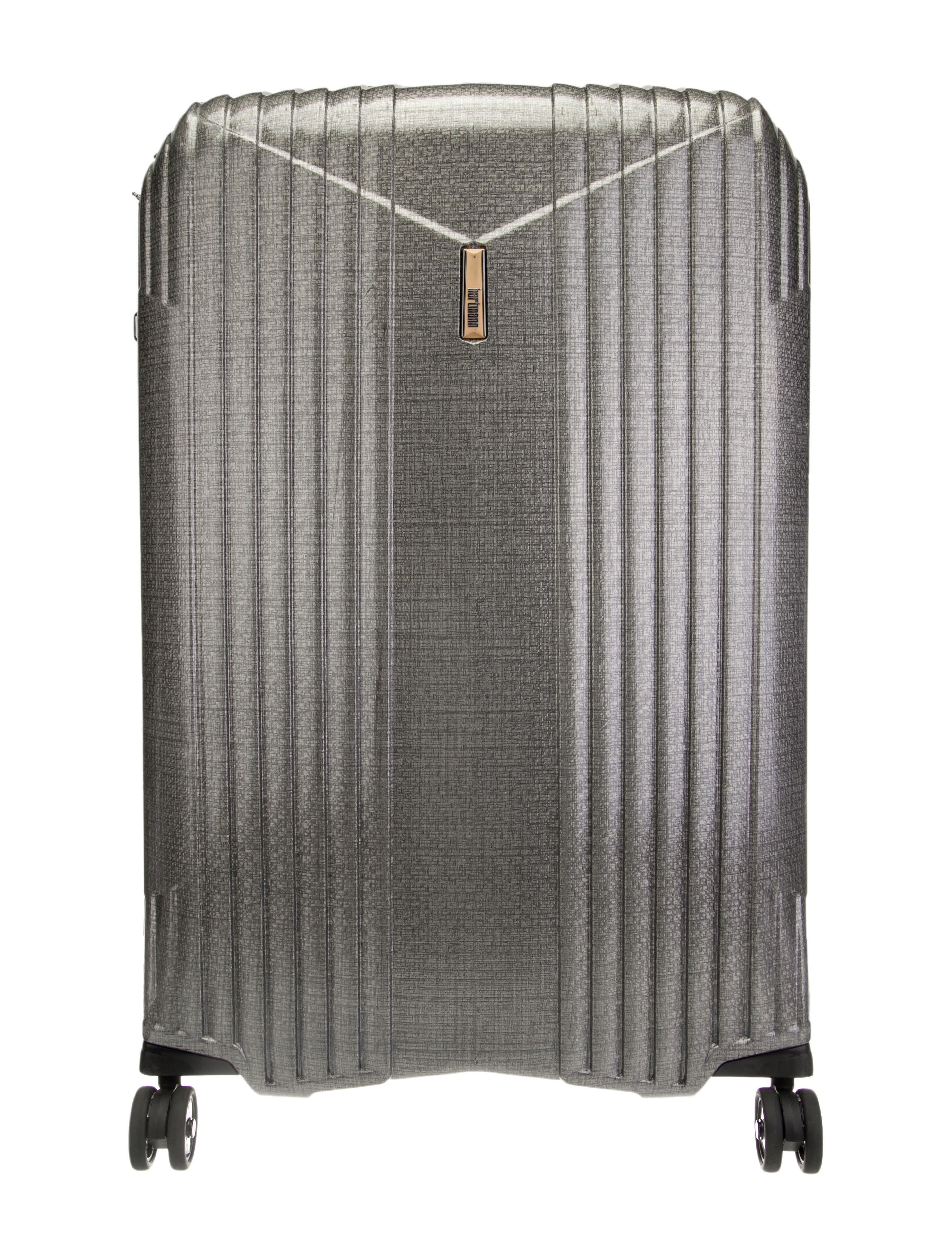 Hartmann Acrylic LeatherTrimmed Suitcase Suitcases, Luggage The