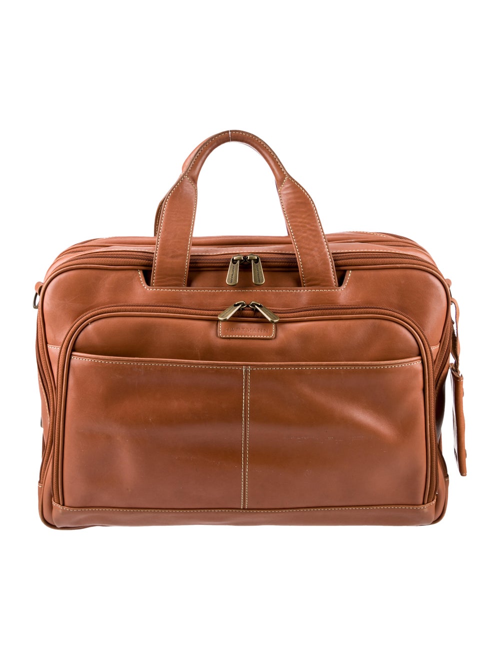 Hartmann Smooth Leather Briefcase Gem
