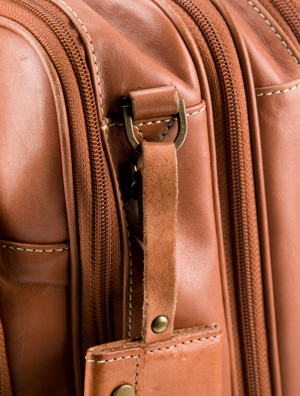 Hartmann Smooth Leather Briefcase Gem