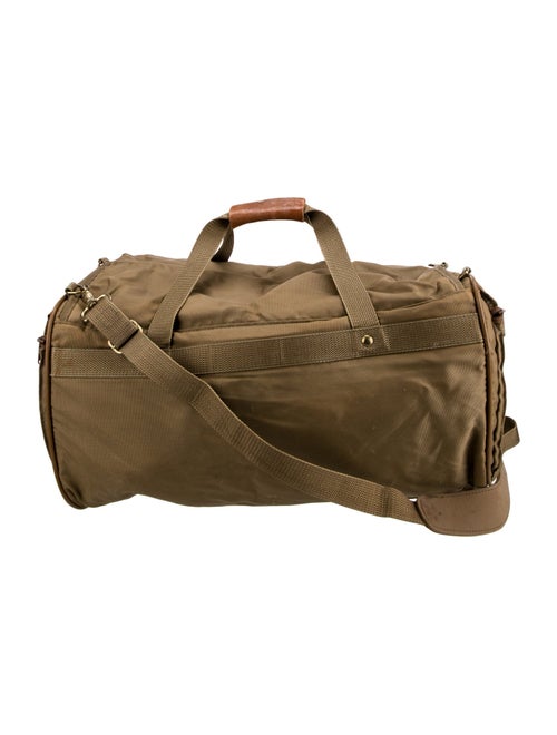 Hartmann Green nylon carry-on