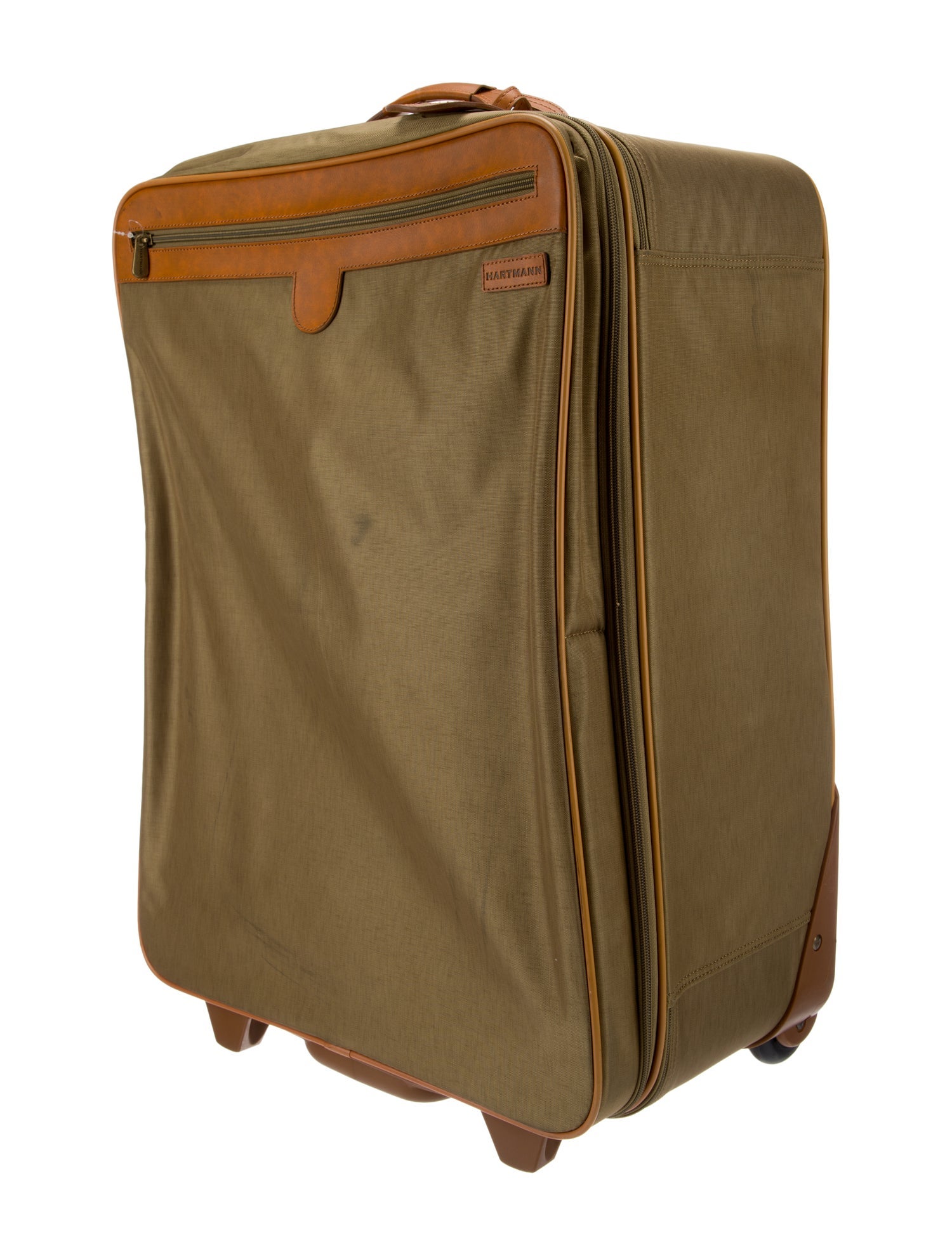 Hartmann Hartmann Tweed Leather Trim Suitcase