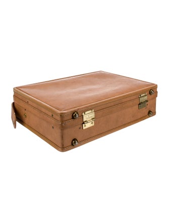 Hartmann Leather Trunk