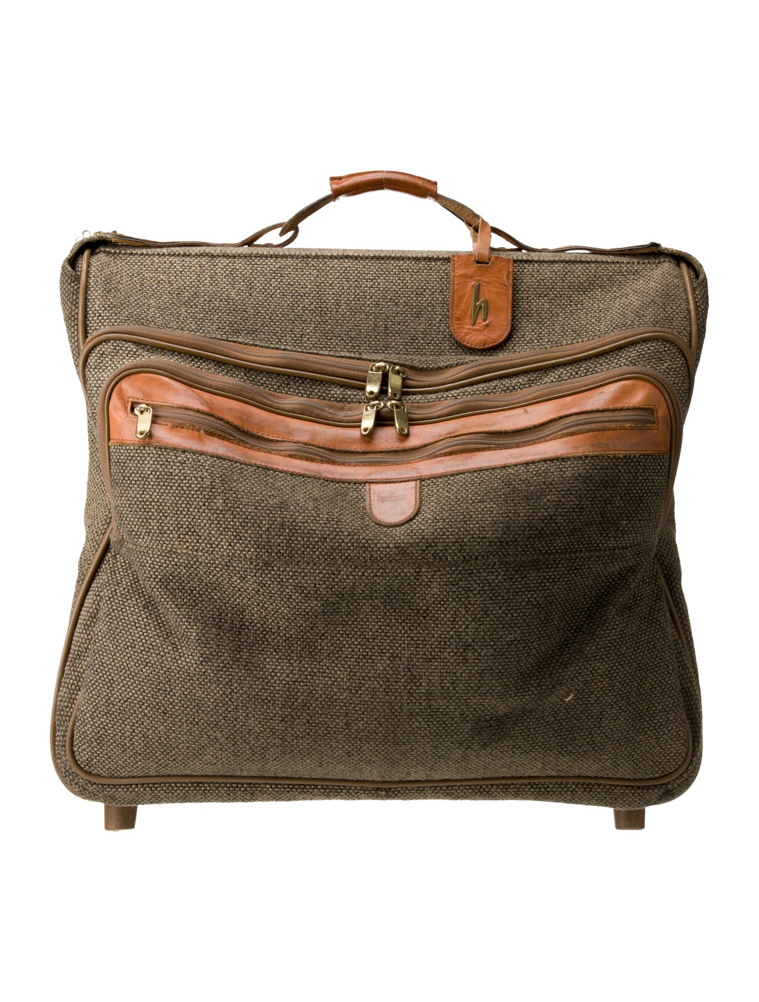 Hartmann Canvas Rolling Suitcase