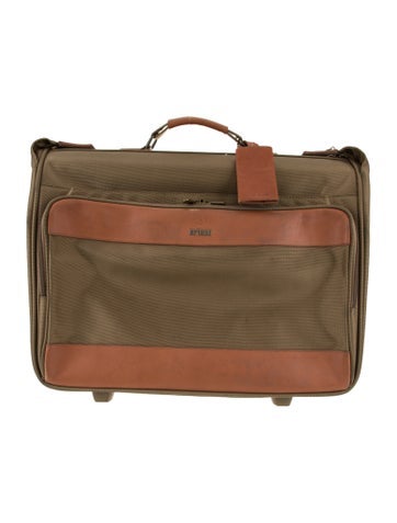Hartmann Suitcases Nylon Leather-Trimmed Rolling Suitcase