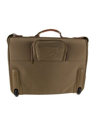 Hartmann Nylon Leather-Trimmed Rolling Suitcase