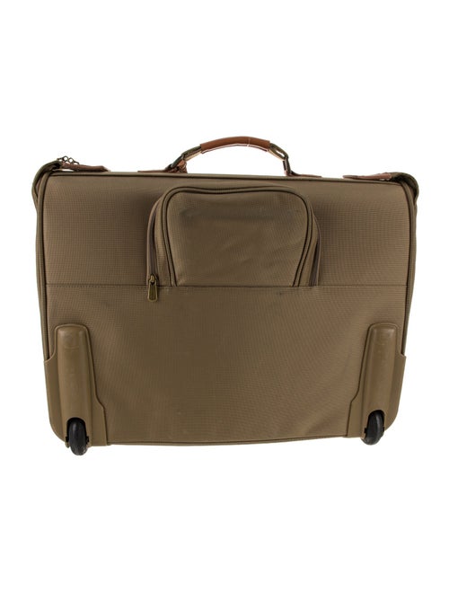 Hartmann Nylon Leather-Trimmed Rolling Suitcase