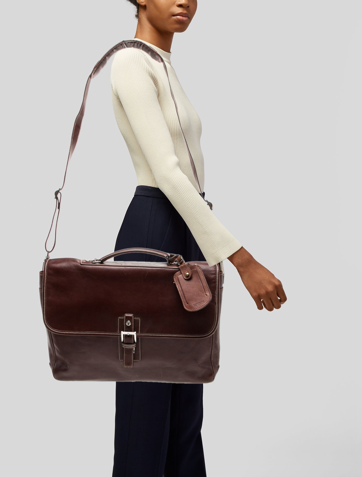 Hartmann Leather Crossbody Bag