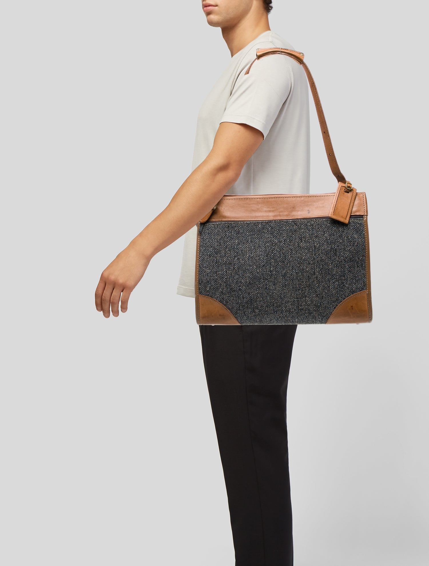 Hartmann Leather Trim Carry-On Bag