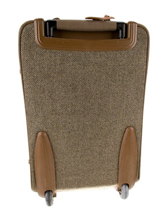 Hartmann Leather-Trimmed Rolling Suitcase