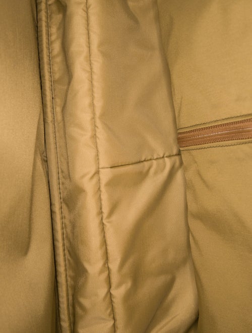 Hartmann Leather-Trimmed Rolling Suitcase