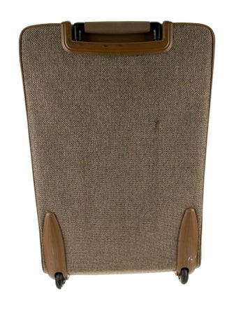 Hartmann Leather-Trimmed Suitcase