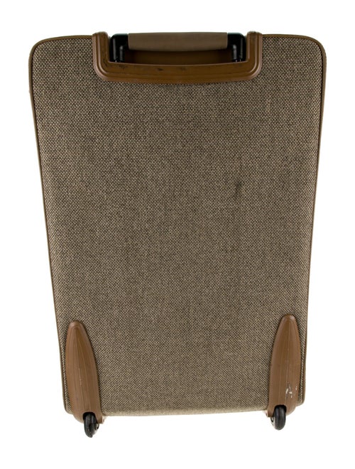 Hartmann Leather-Trimmed Suitcase