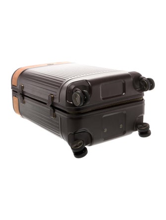 Hartmann Leather Trim Embellished Hard Case Suitcase