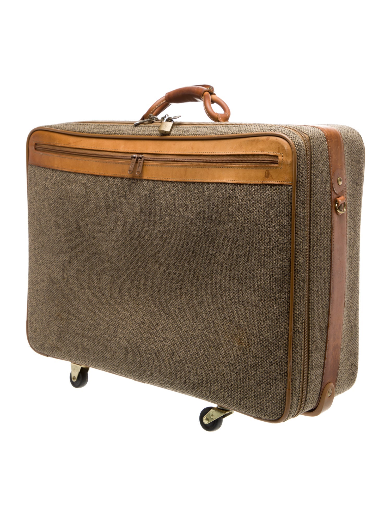 Hartmann Men's Wool Steamer Trunk