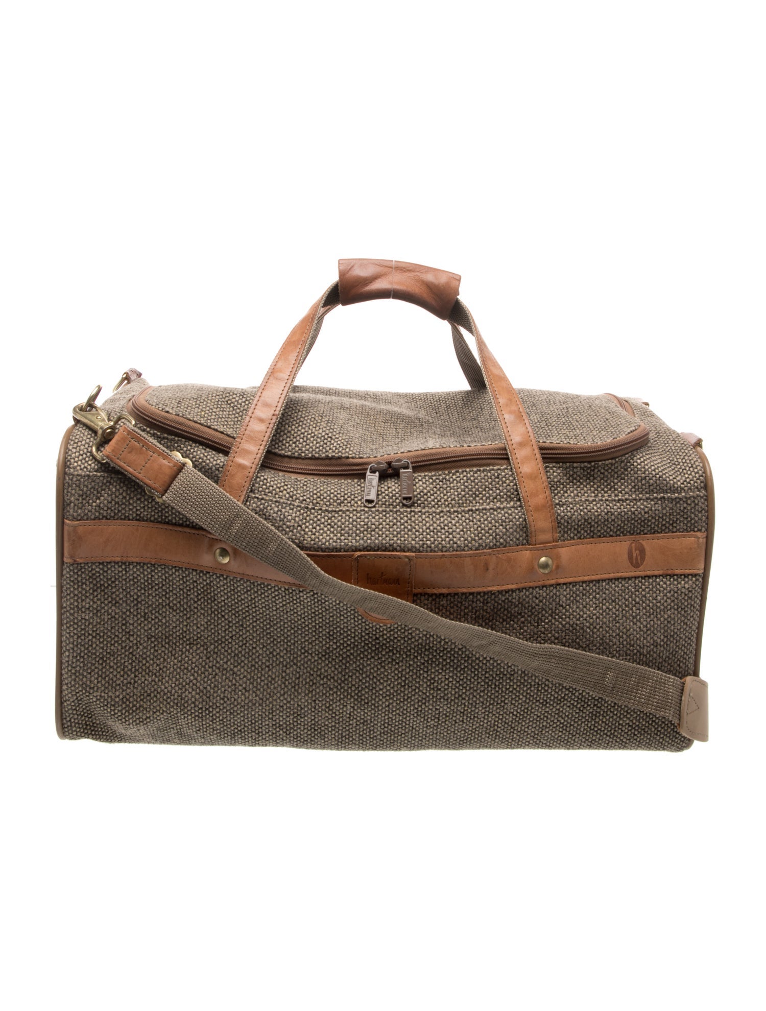 Hartmann Leather Trim Carry-On Bag