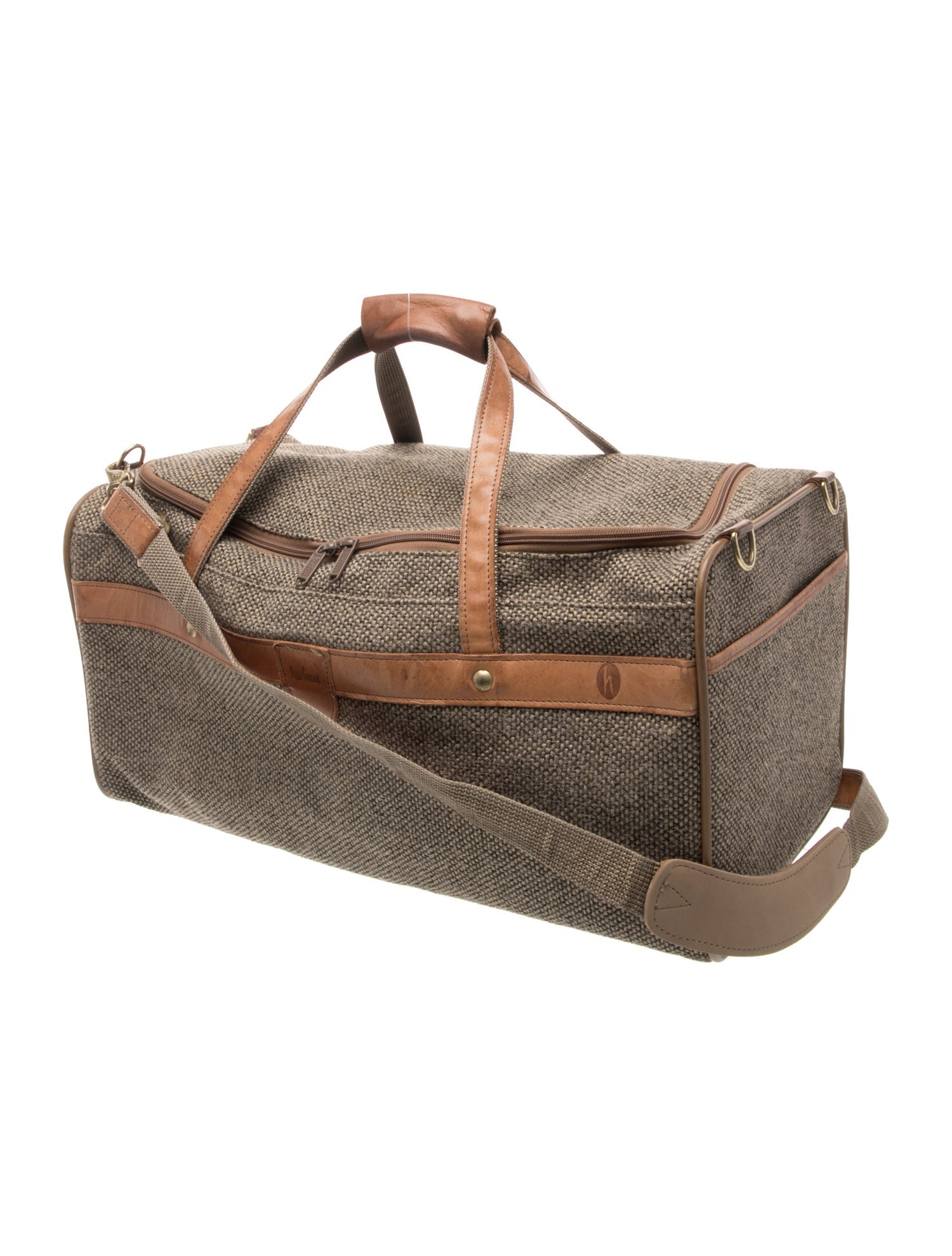 Hartmann Leather Trim Carry-On Bag