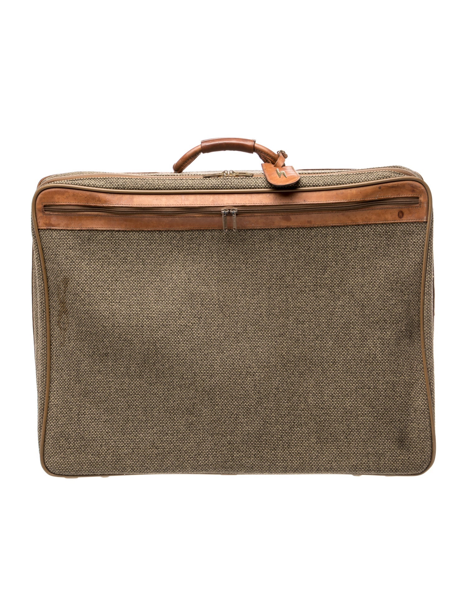 Hartmann Men's brown suitcase
