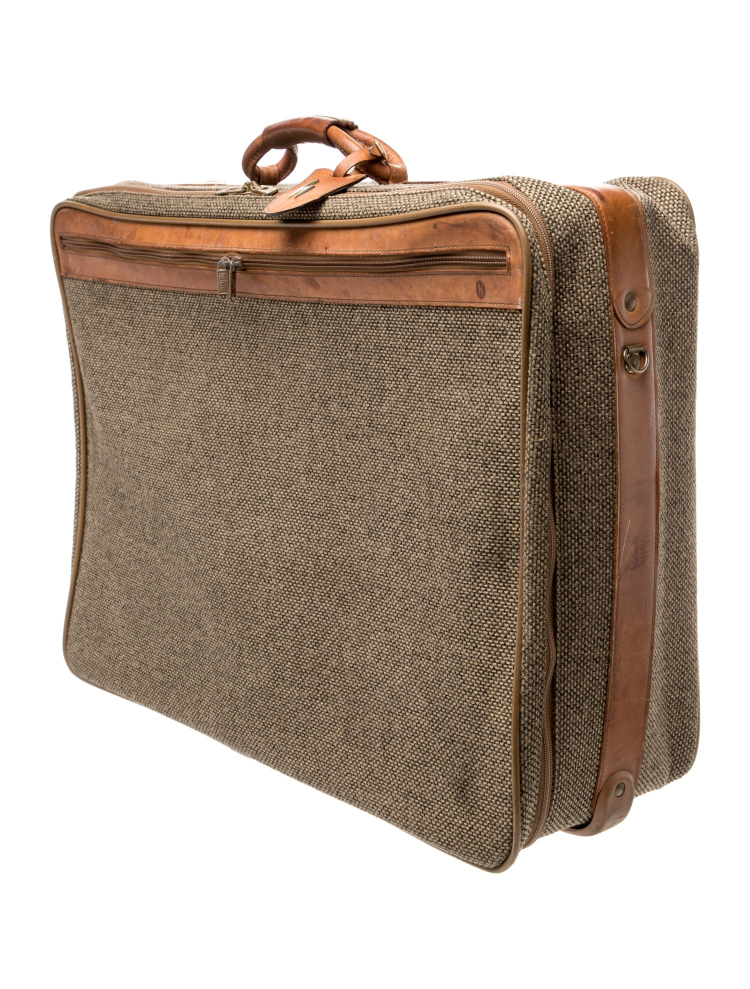 Hartmann Men's brown suitcase