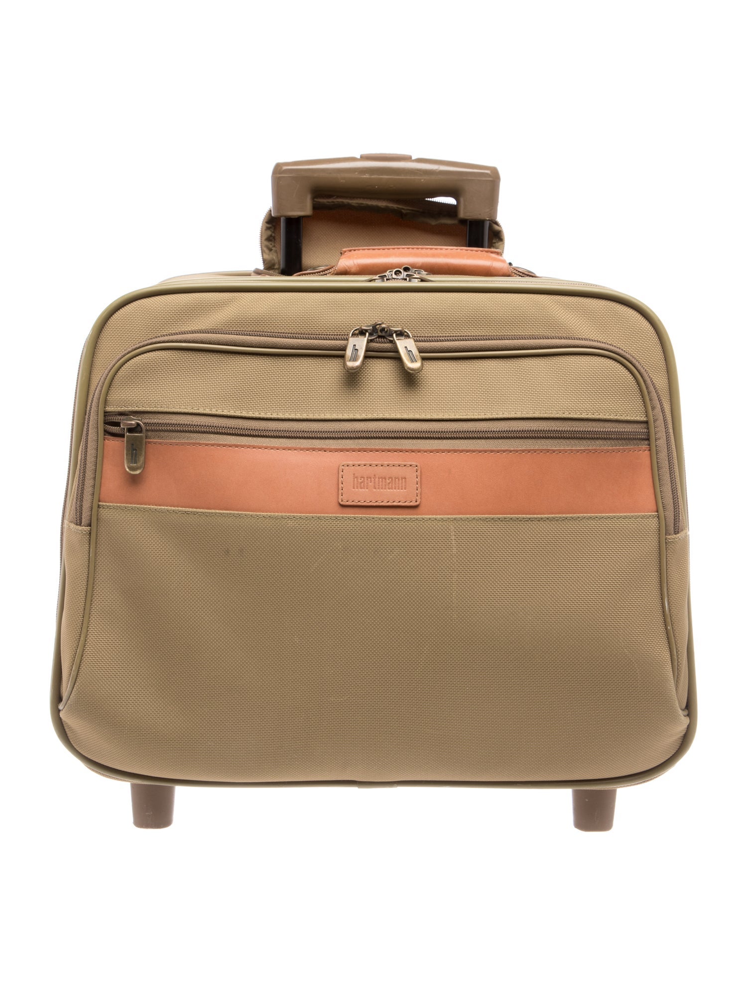 Hartmann Canvas Two Wheel Carry on Suitcase