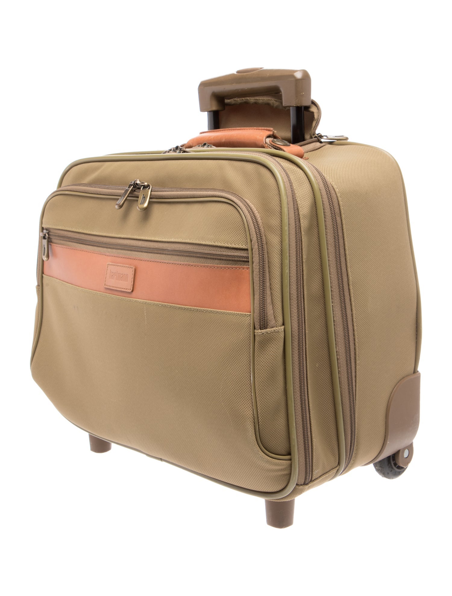 Hartmann Canvas Two Wheel Carry on Suitcase