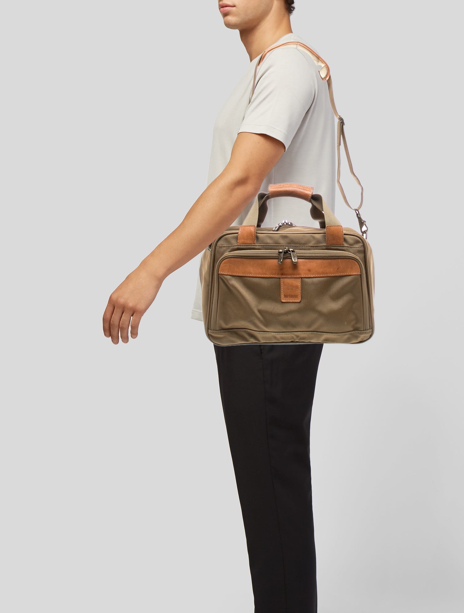 Hartmann Nylon Crossbody Bag