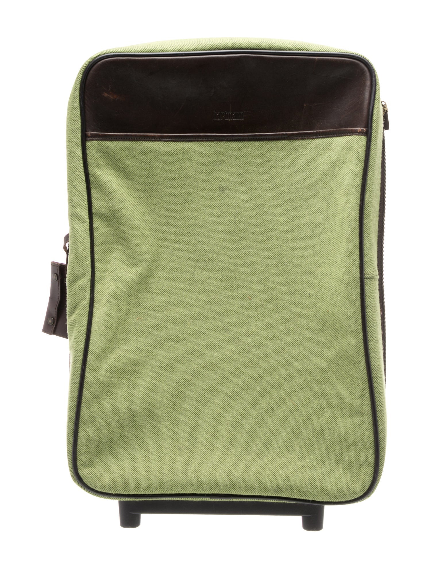 Hartmann Green Canvas Suitcase