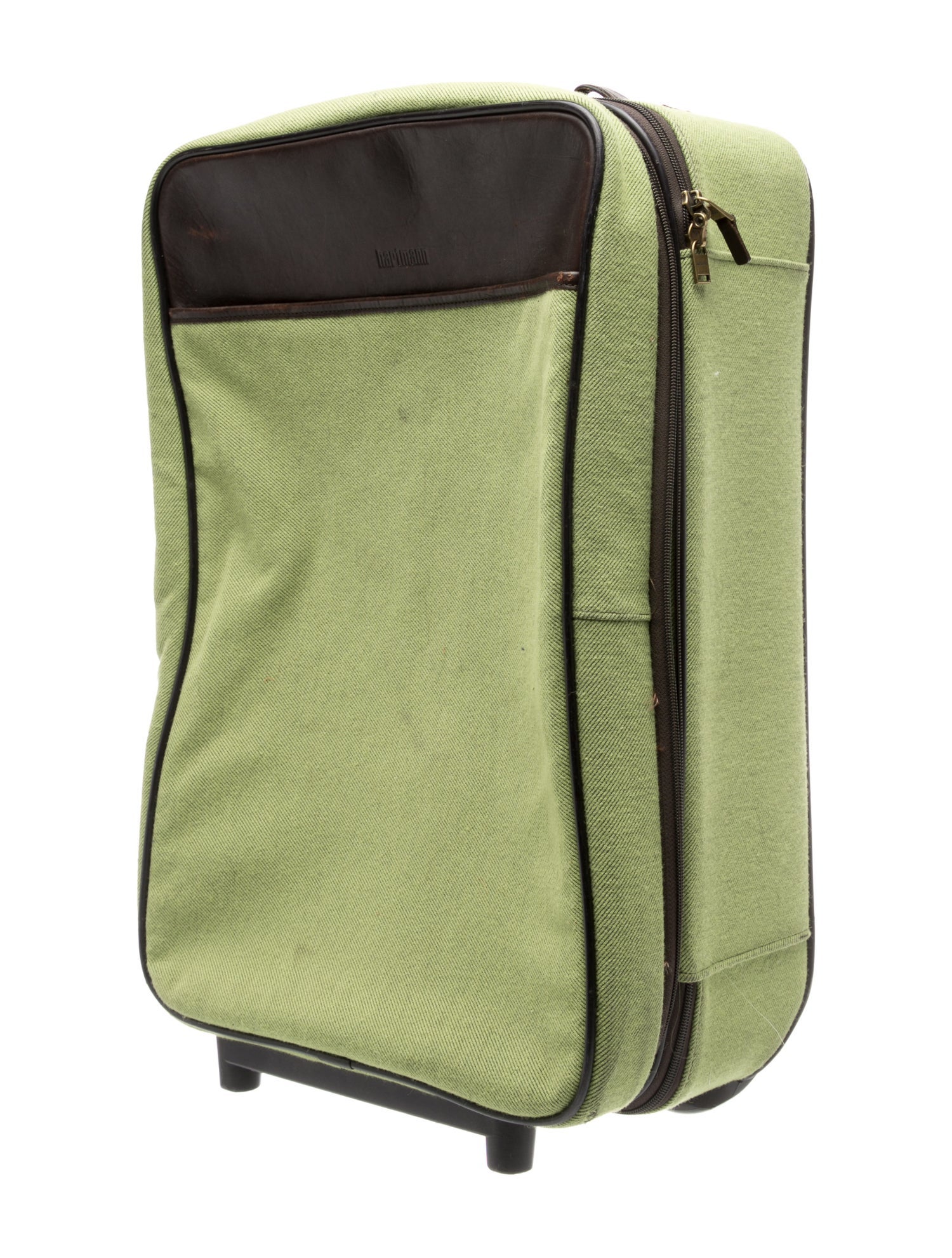 Hartmann Green Canvas Suitcase