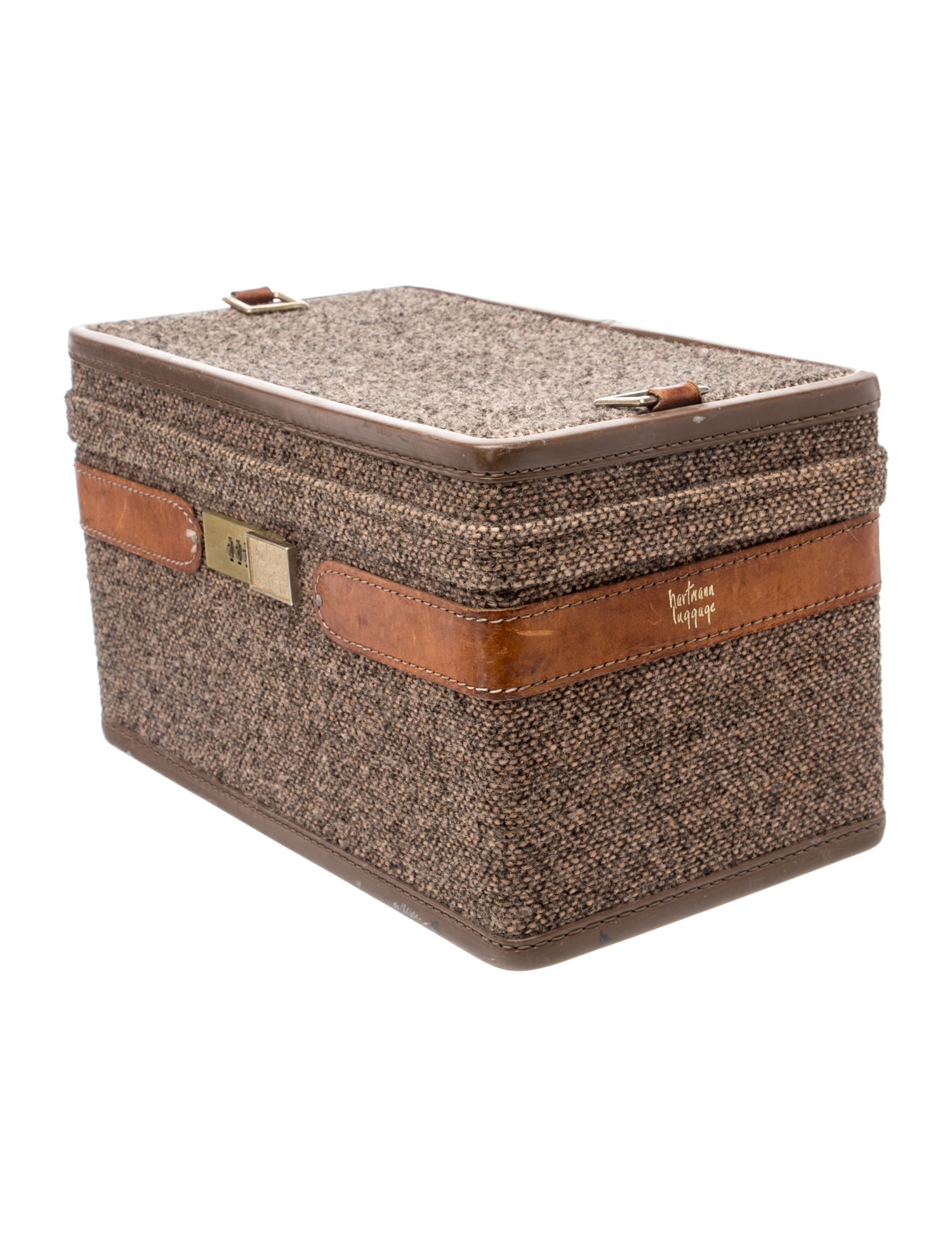 Hartmann Tweed Train Case