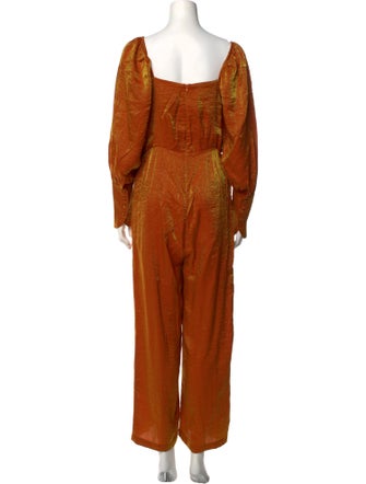 Høst & Vår Square Neckline Jumpsuit