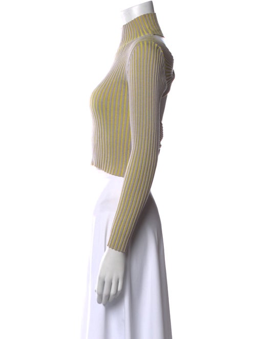 Høst & Vår Mock Neck Long Sleeve Crop Top