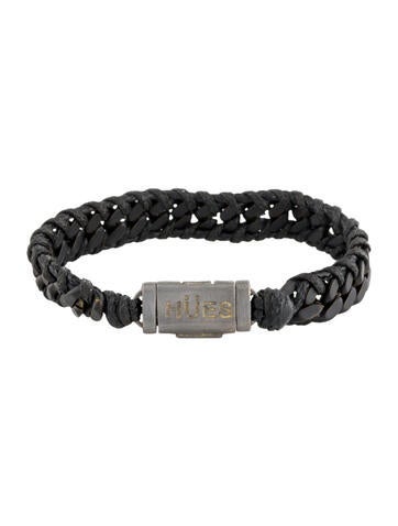 Hües Link Woven Mini Cuban Bracelet