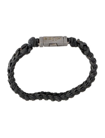Hües Woven Mini Cuban Link Bracelet