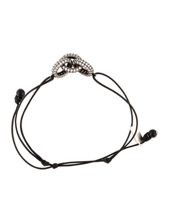 Hües Crystal Adjustable Wrap Bracelet