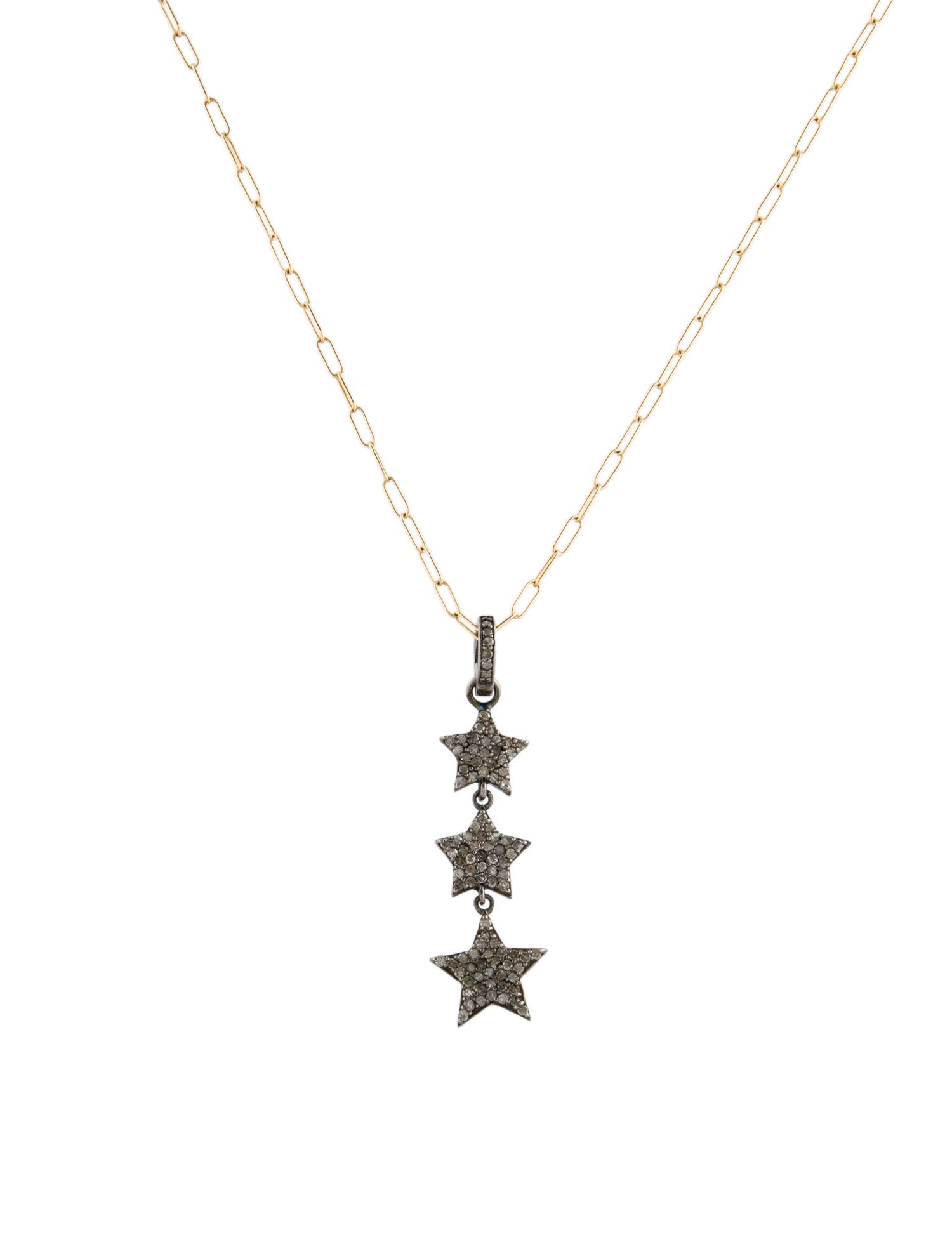 Hües Diamond Star Pendant Necklace