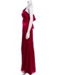 Hugo Espina One-Shoulder Long Dress