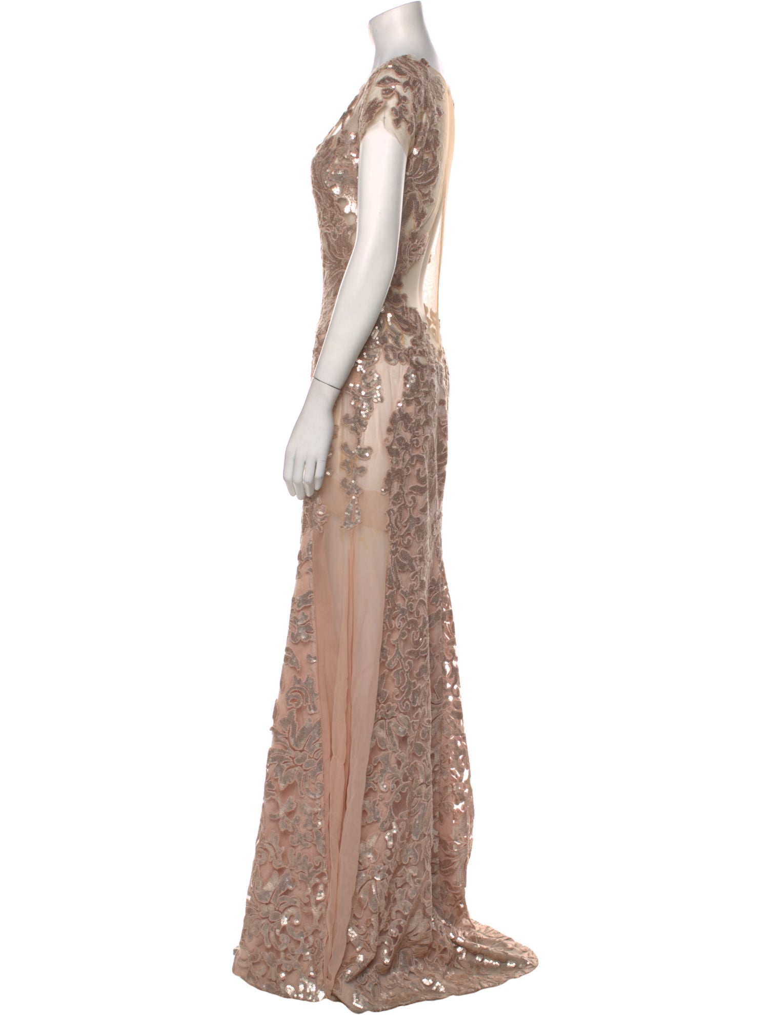 Hugo Espina Printed Long Dress