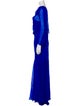 Hugo Espina One-Shoulder Long Dress