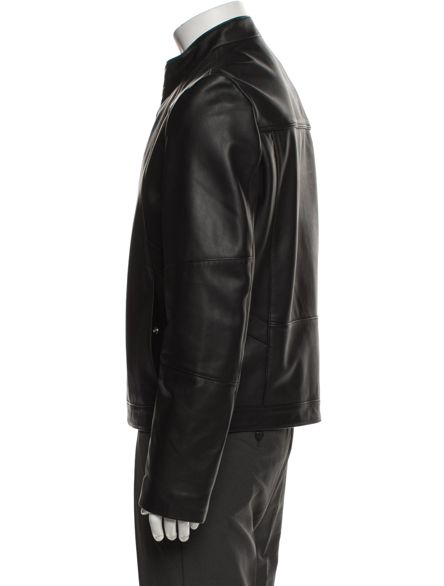Hugo by Hugo Boss Leather Jacket