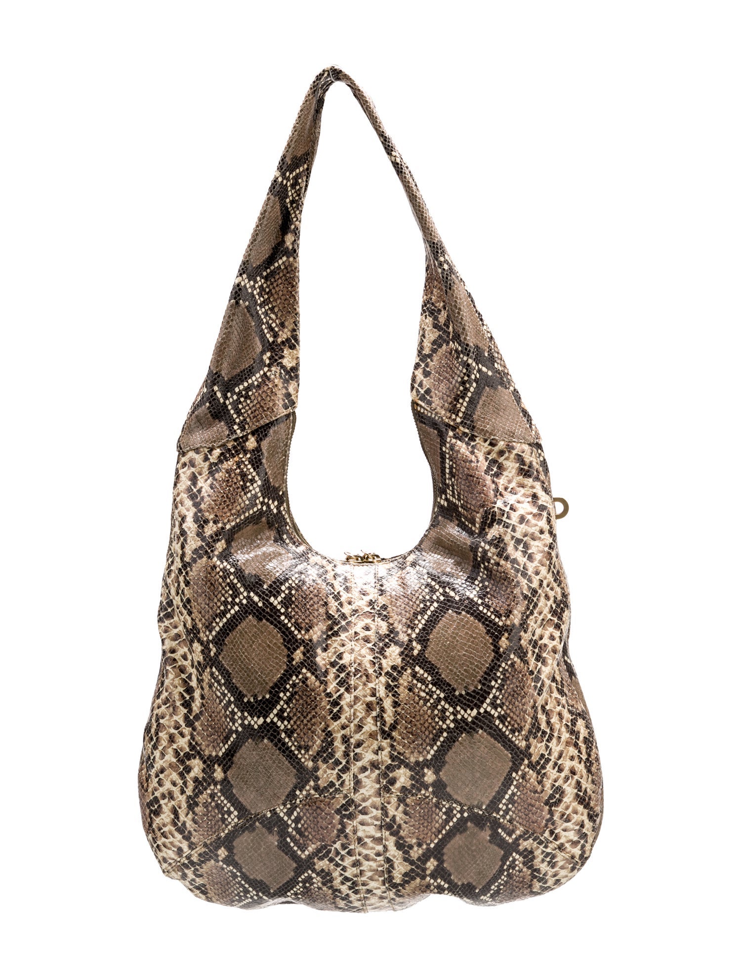 Hudson Seal Leather Shoulder Bag