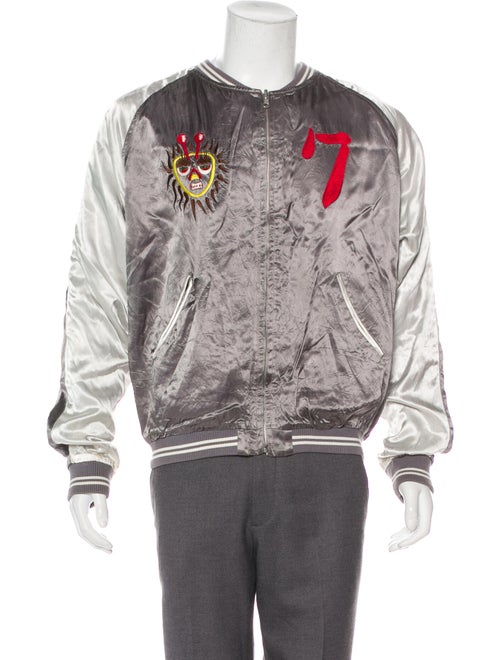 Human Made Reversible Souvenir Jacket silver
