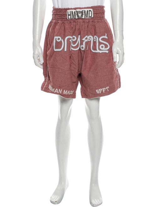 Human Made Printed Jogger Shorts Pink