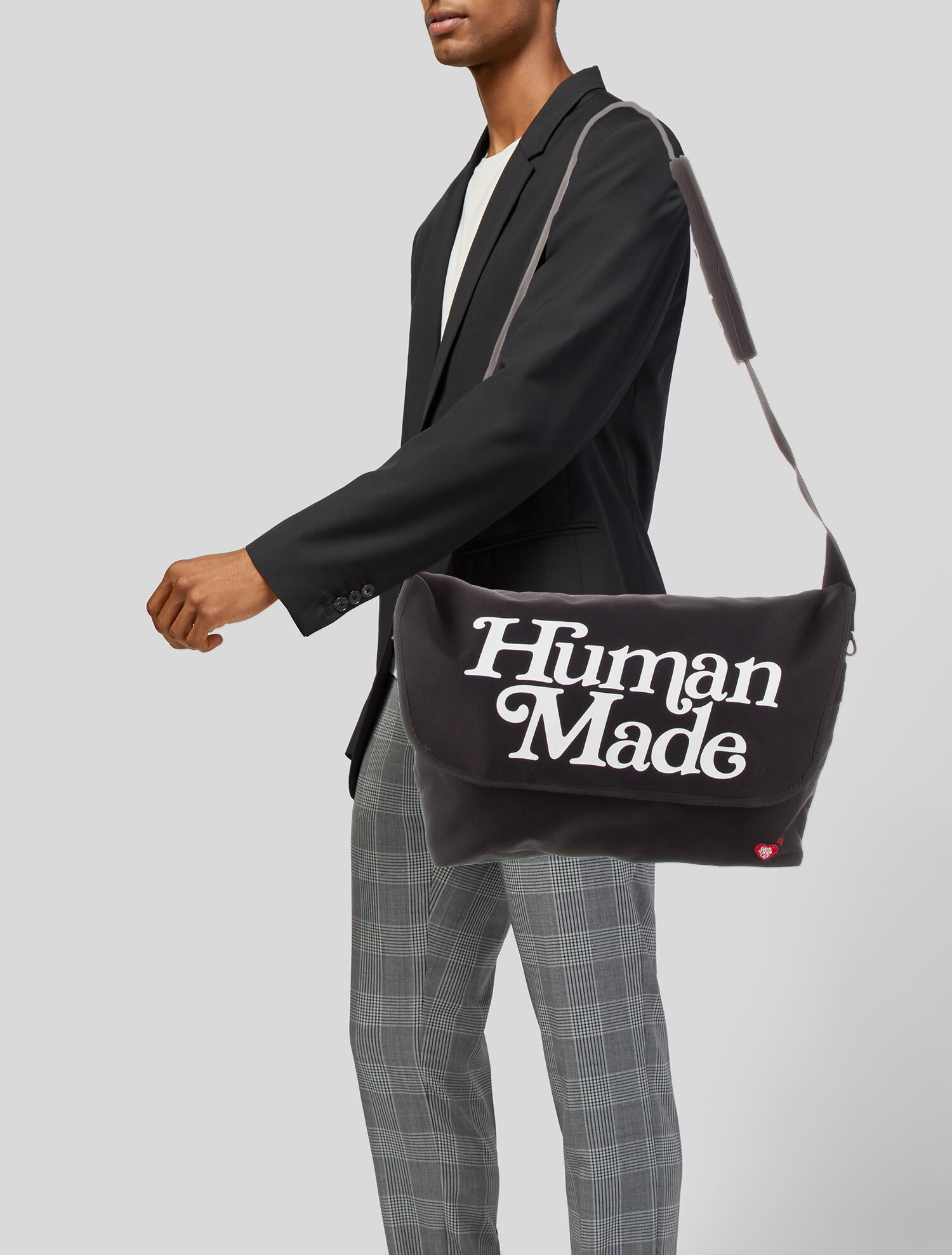 Human Made Canvas Messenger Bag - Black Messenger Bags, Bags