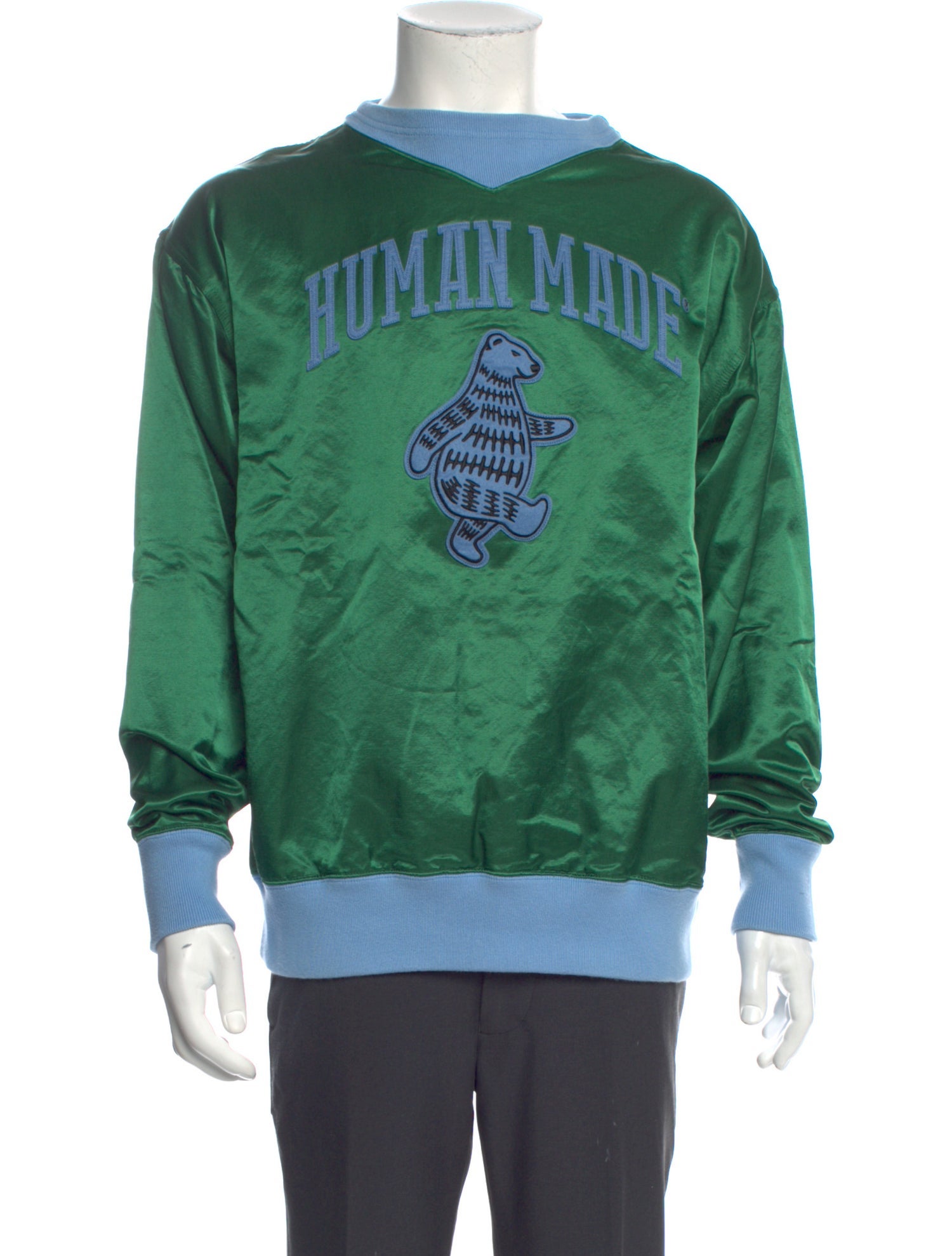 h*n様 HUMAN MADE SATIN PULLOVER HUMAN MADE SATIN PULLOVER