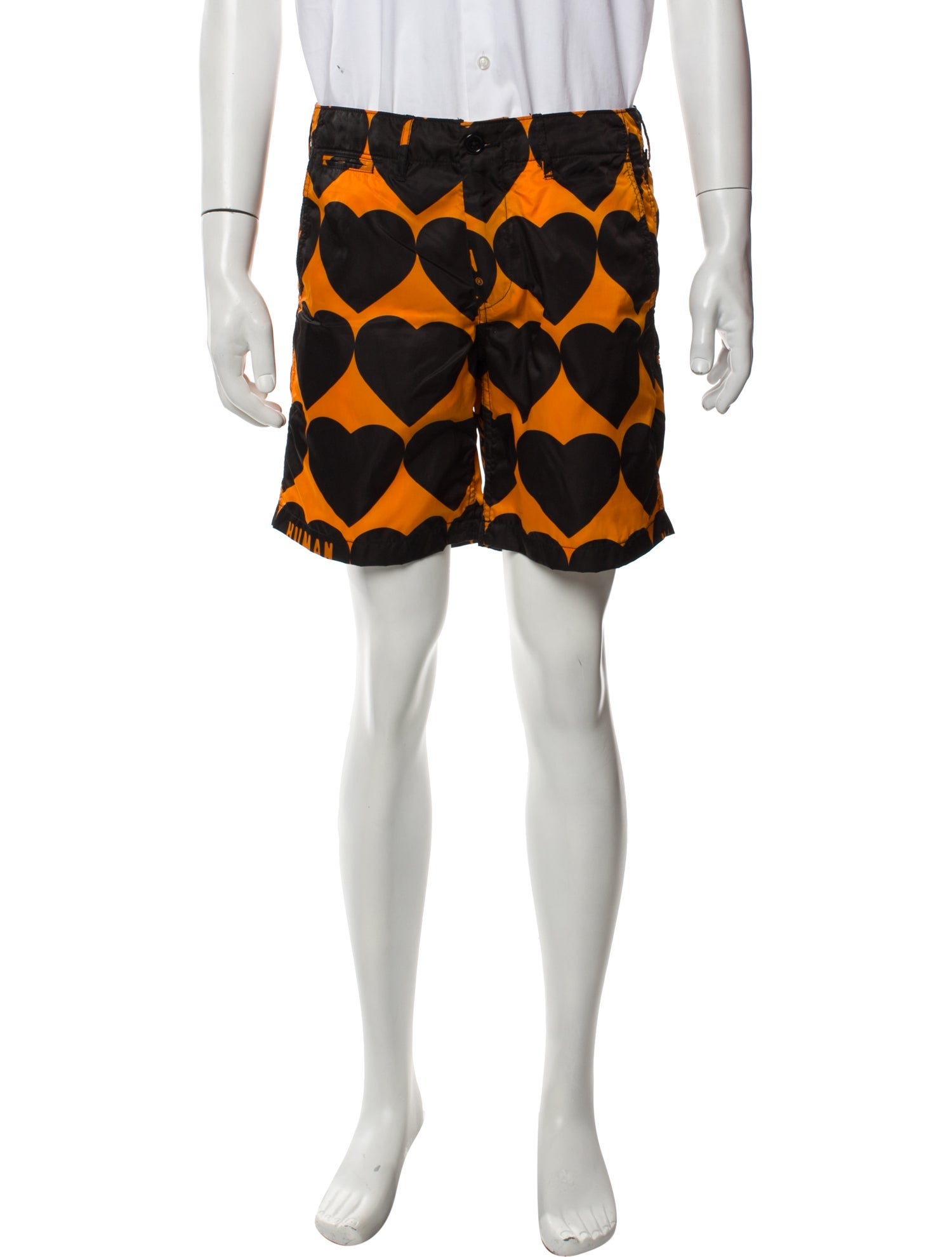 Human Made Printed Flat Front Shorts