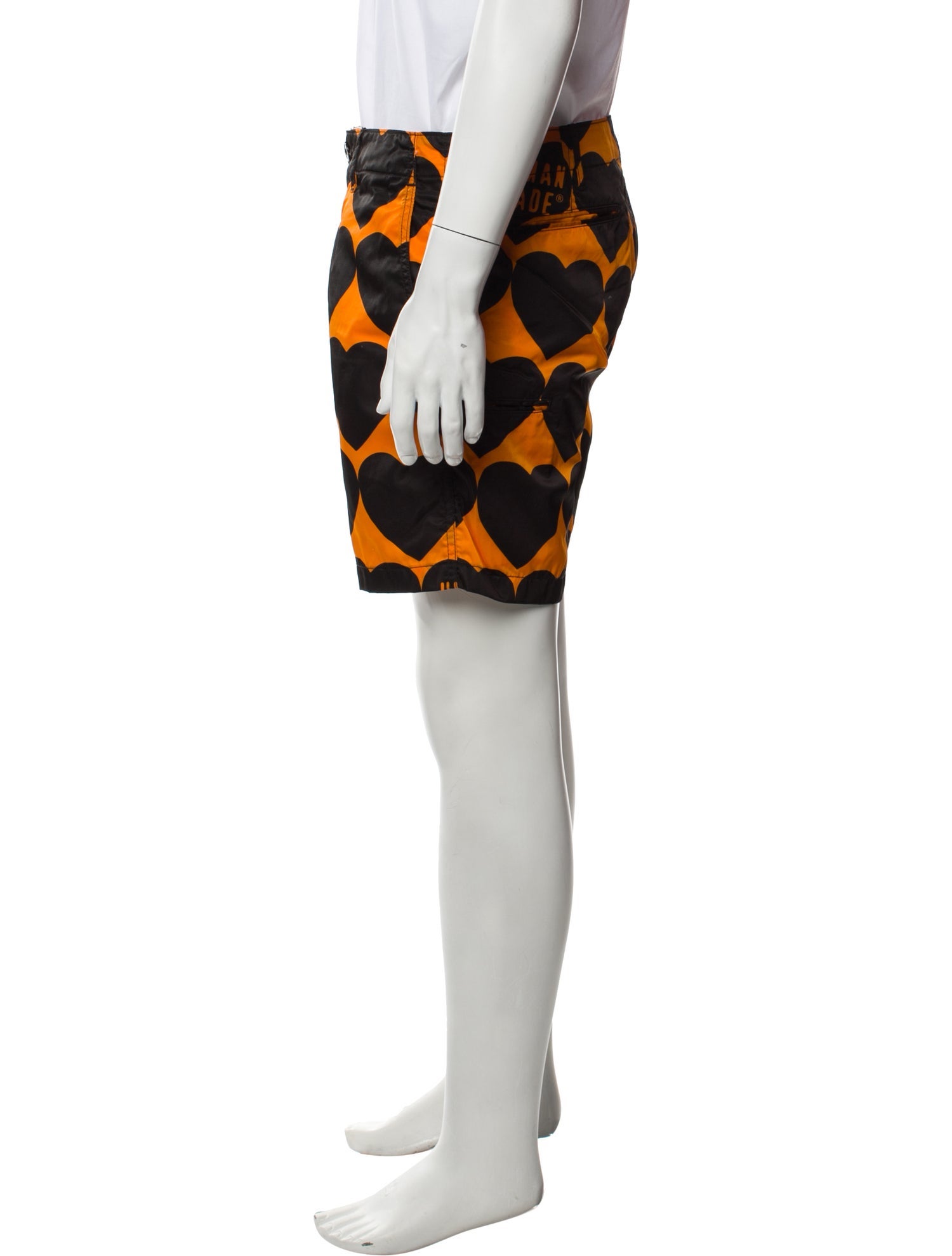 Human Made Printed Flat Front Shorts