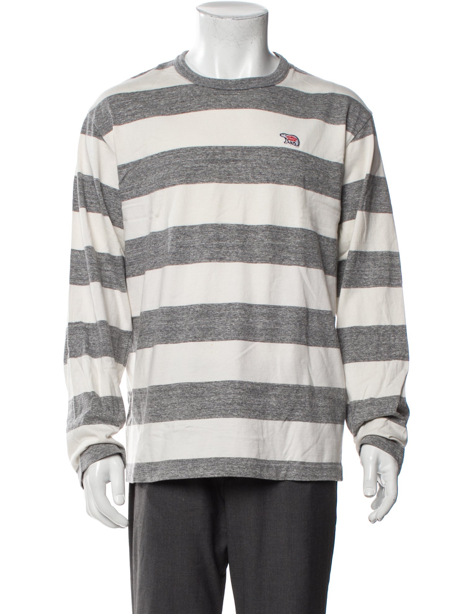 Human Made Striped Crew Neck T-Shirt