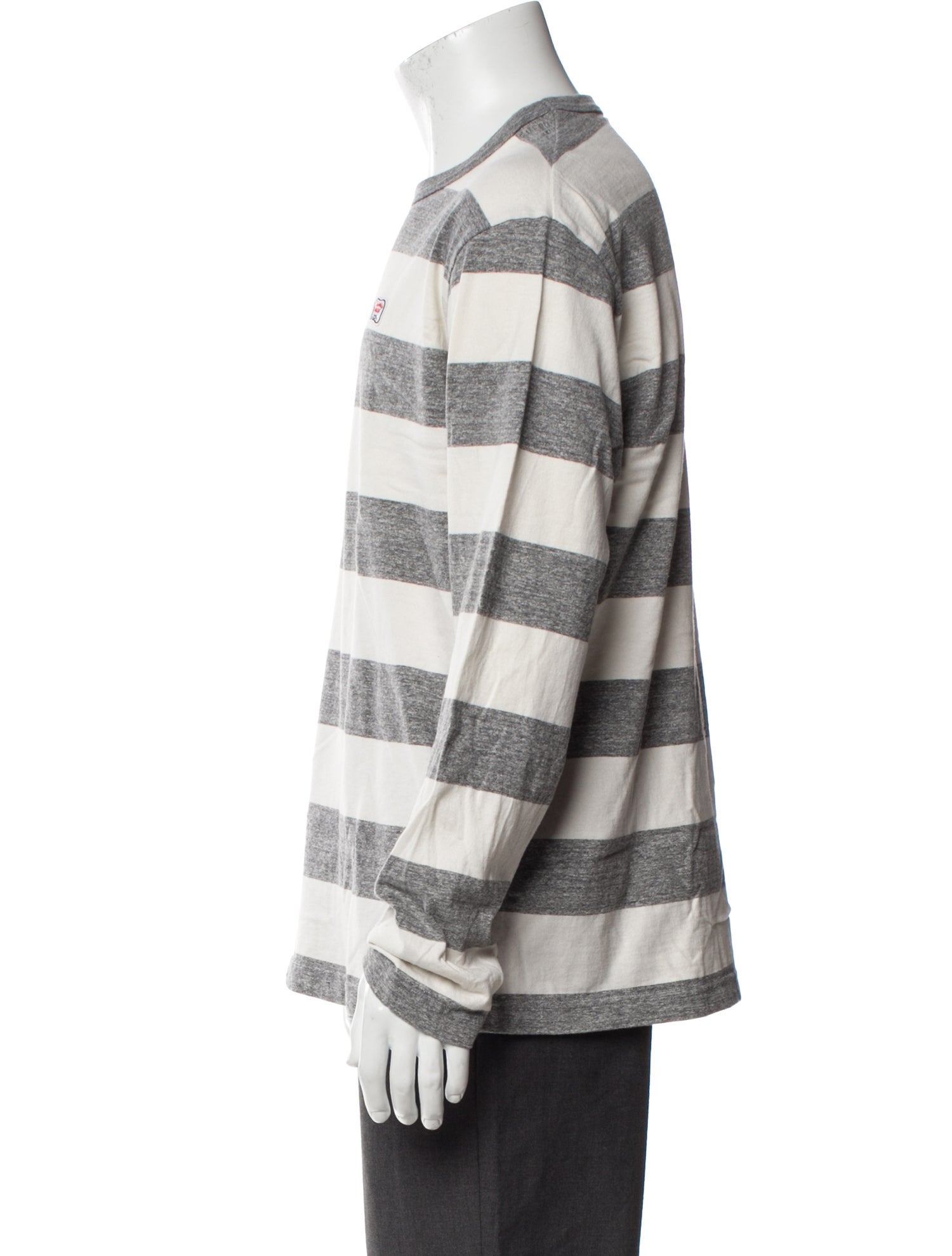 Human Made Striped Crew Neck T-Shirt