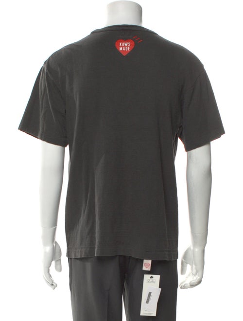 Human Made x KAWS Graphic Print Crew Neck T-Shirt