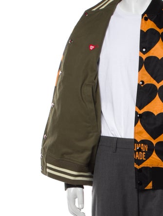 Human Made Tweed Pattern Bomber Jacket